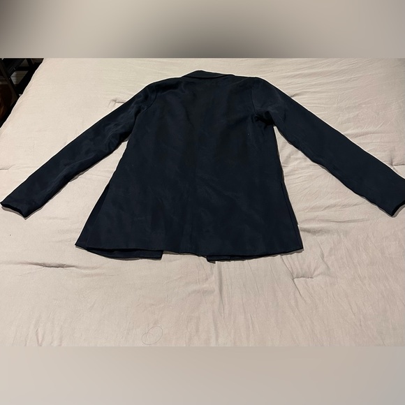 Abercrombie & Fitch Women's navy blue Blazer size S - Picture 3 of 5